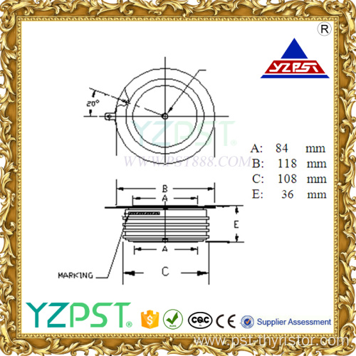 Phase Control Thyristor 2800V